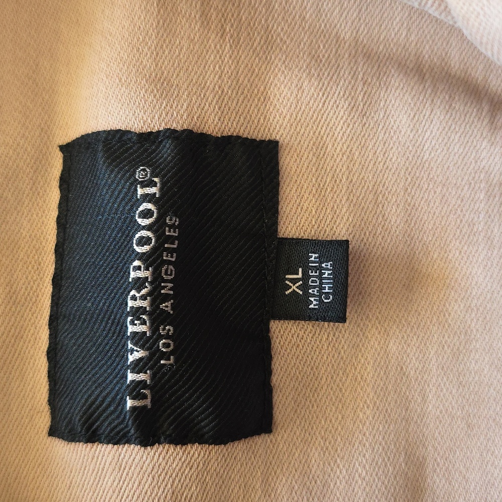 Y2k Liverpool Light Pink Jean Jacket - Picture 2 of 8